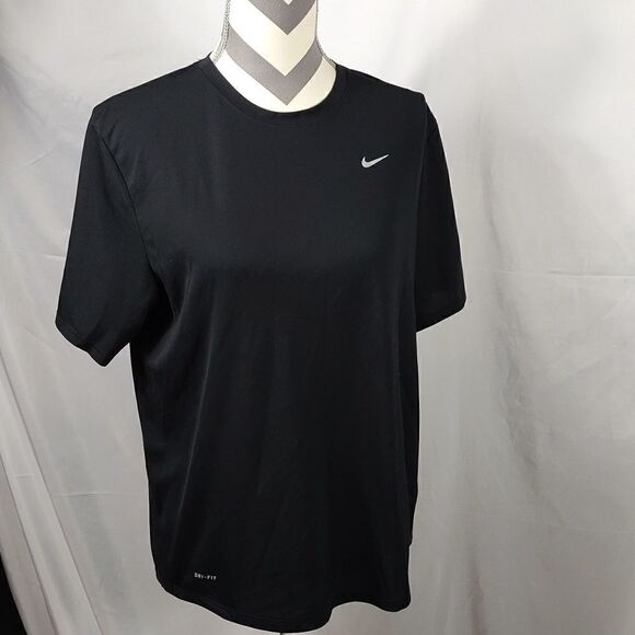 Nike Dri-fit Black Athletic Top - Picture 1 of 7